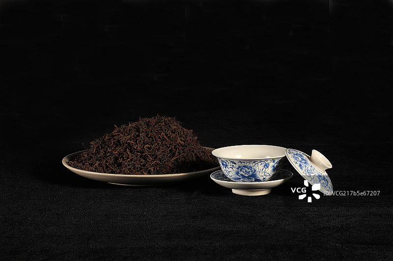 青花瓷茶杯图片素材