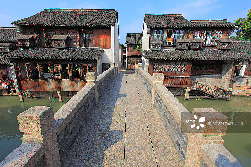 浙江乌镇西栅图片素材