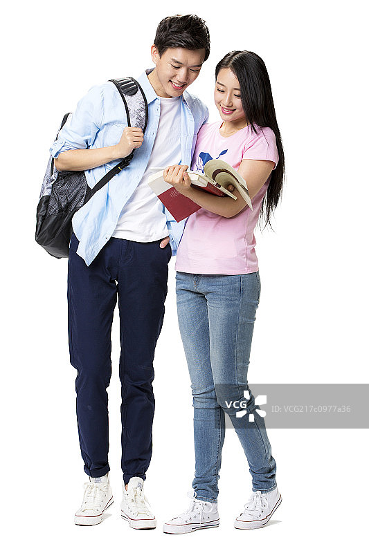 学生时代的男生女生图片素材