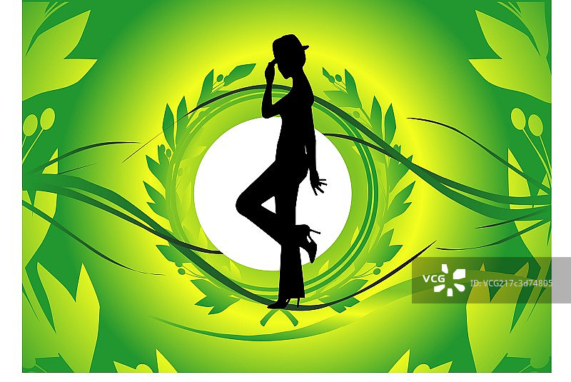 人物插图图片素材