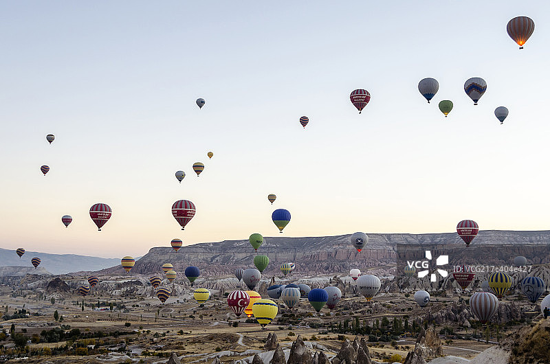 Goreme　National Park and Rock Site of Cappadocia图片素材