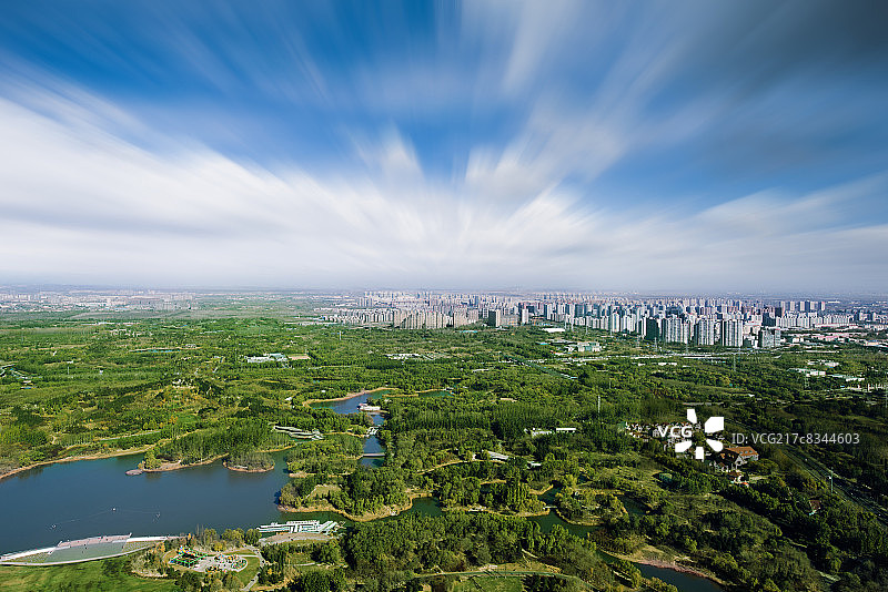北京奥林匹克森林公园日景图片素材