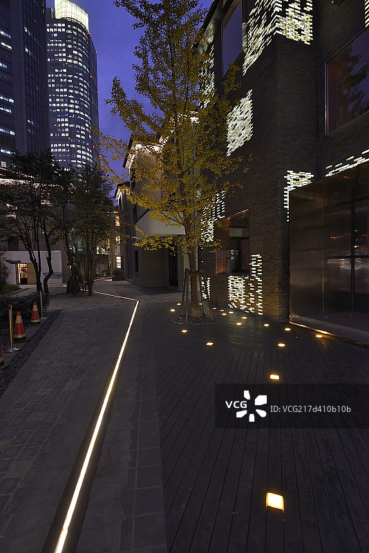 衡山坊夜景图片素材