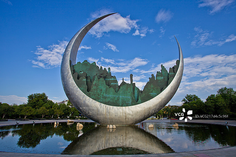 江西上饶市三清山微雕图片素材