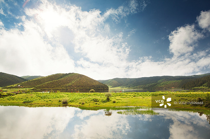 普达措国家森林公园图片素材