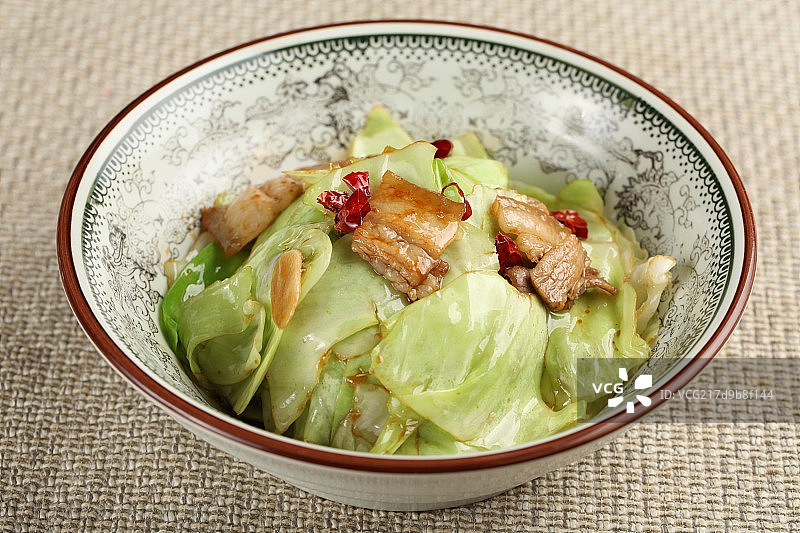 手撕包菜图片素材