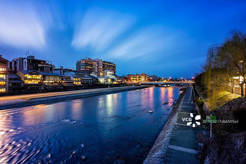 日本京都城市风景图片素材