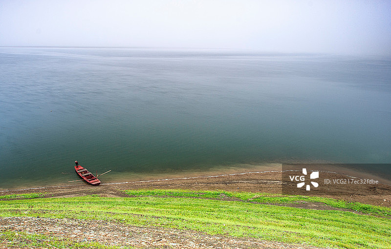 中国丹东绿江村图片素材