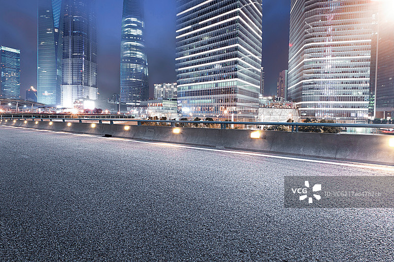 上海陆家嘴夜景图片素材