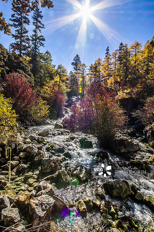 四川稻城亚丁风光图片素材