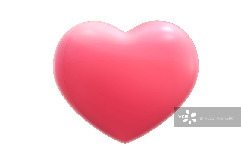 红色心型图片素材
