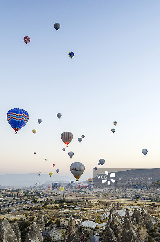 Goreme　National Park and Rock Site of Cappadocia图片素材