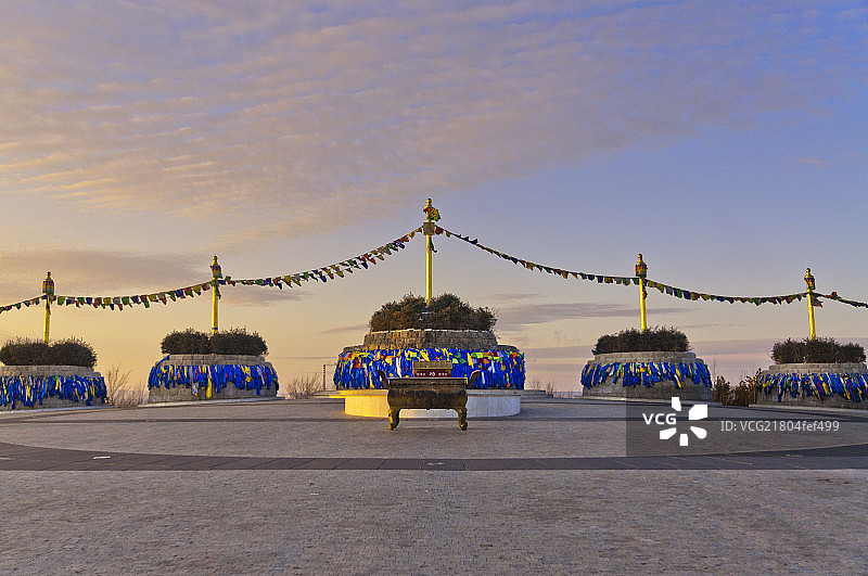 内蒙古锡林浩特贝子庙图片素材