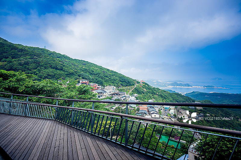 台湾九份风景图片素材