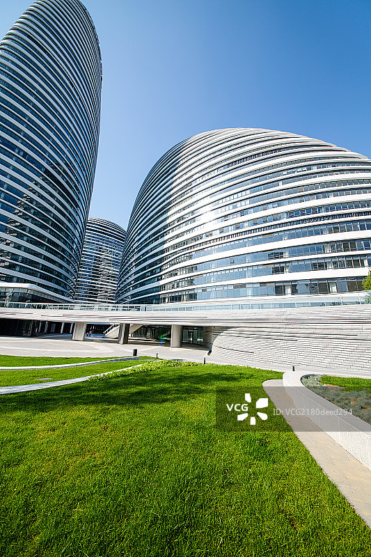 望京SOHO建筑图片素材