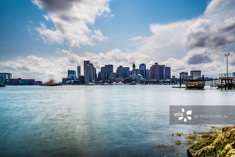 波士顿城市景观图片素材