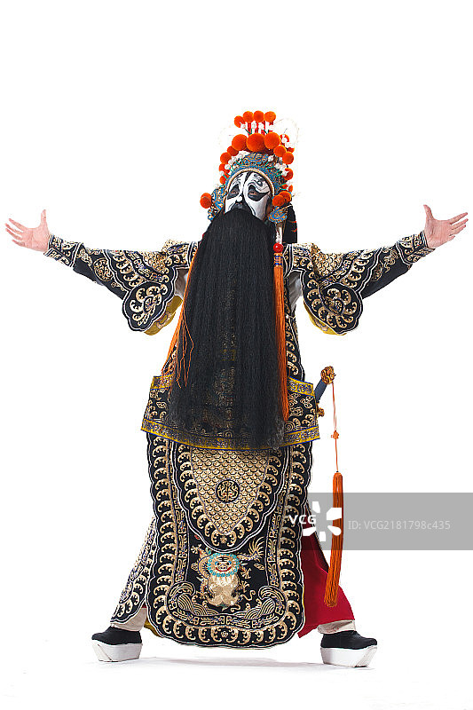 京剧表演者图片素材