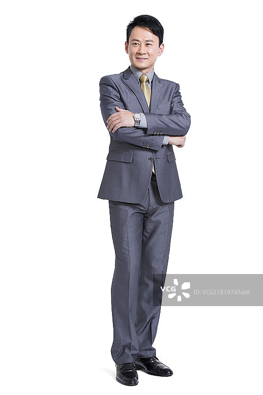 自信的商务男士图片素材