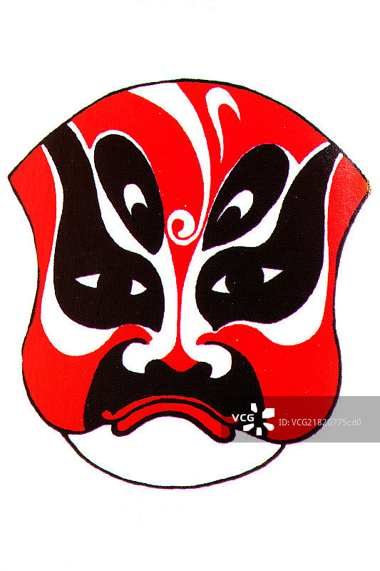 中国传统脸谱文化－保林脸谱图片素材