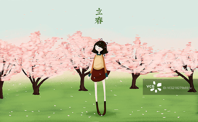 节气-立春图片素材