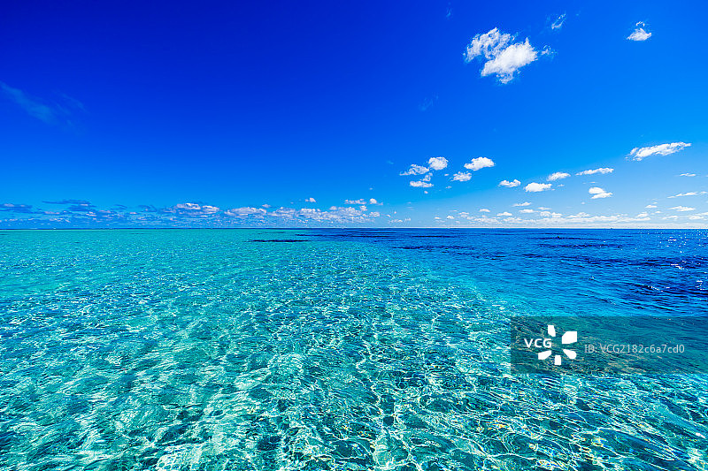 库克群岛潟湖图片素材
