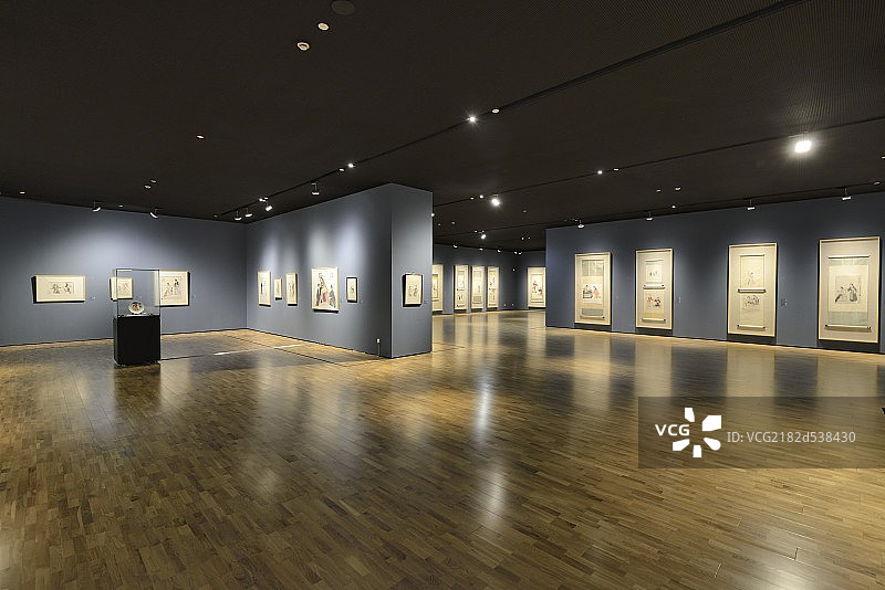 龙美术馆内景图片素材