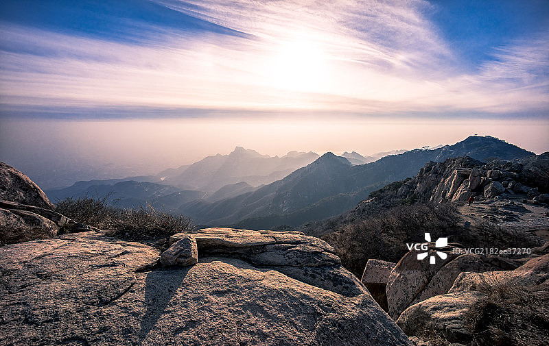 泰山风光图片素材