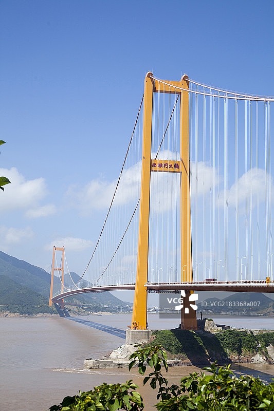 浙江省舟山西堠门大桥图片素材