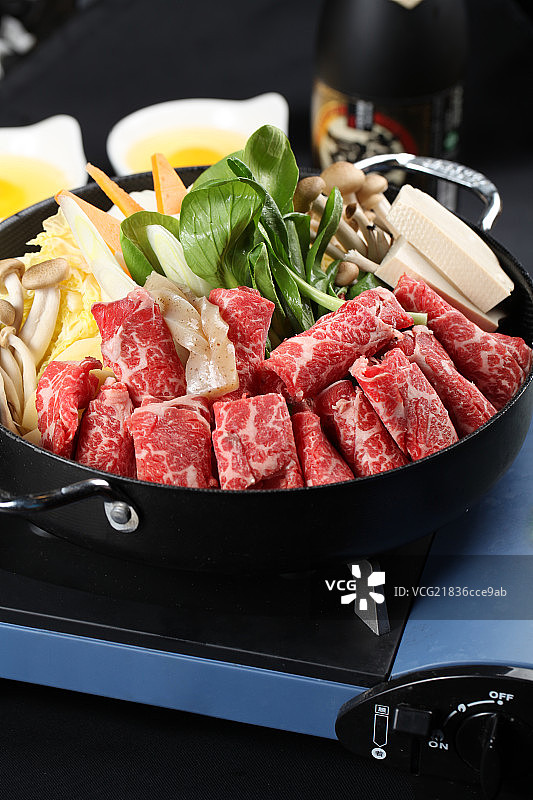 日式火锅（寿喜锅）图片素材