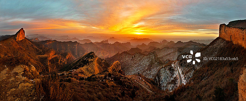 山西省长治市板山图片素材