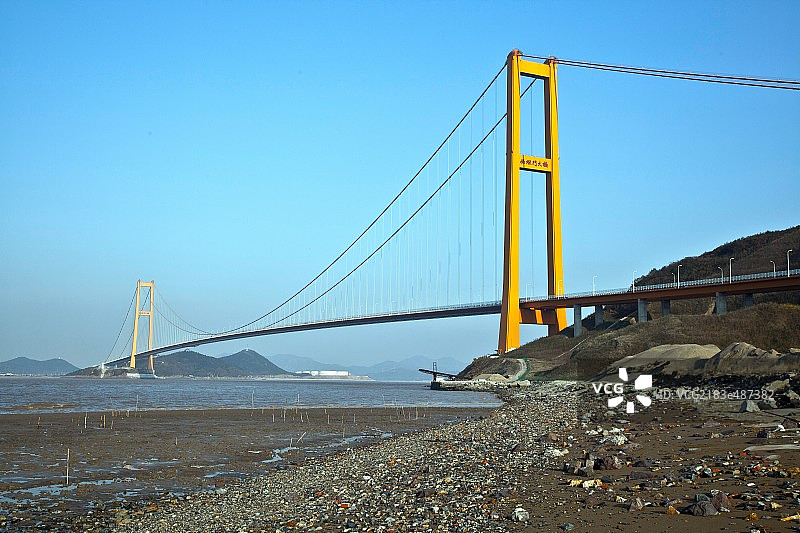 浙江省舟山市西堠门大桥图片素材