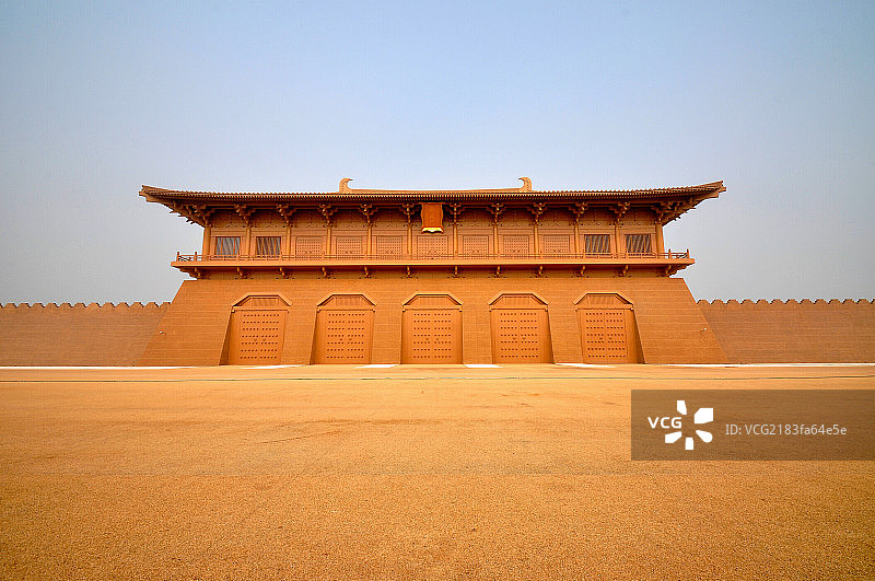 大明宫丹凤门门楼图片素材