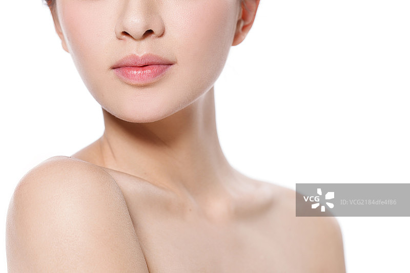 东方女人妆面图片素材