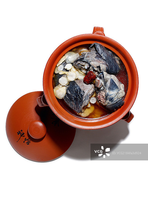 药膳乌鸡图片素材