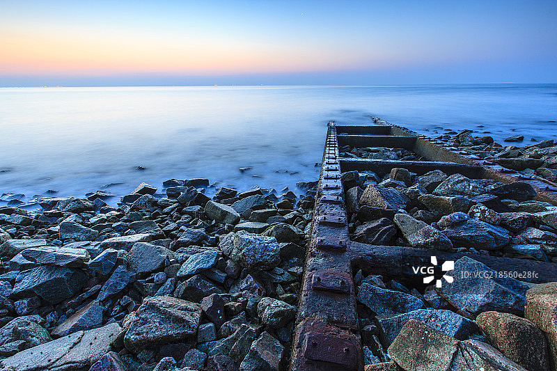 止锚湾日出图片素材
