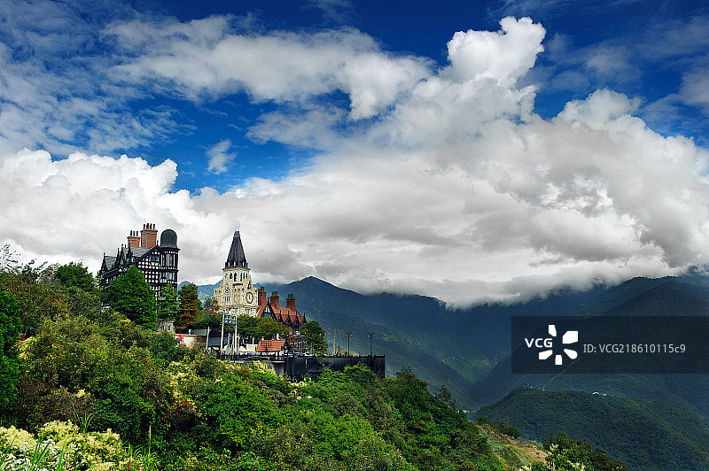 古老的英格兰庄园图片素材