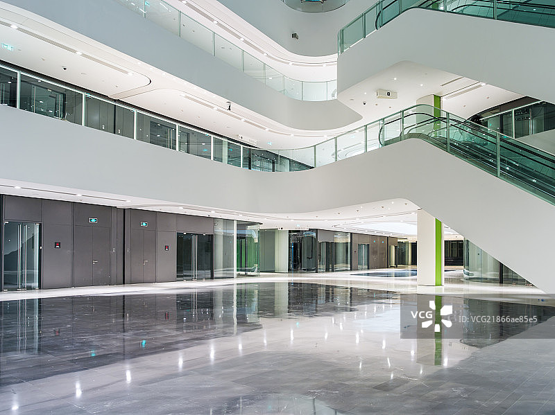 北京光华路SOHO室内大堂图片素材