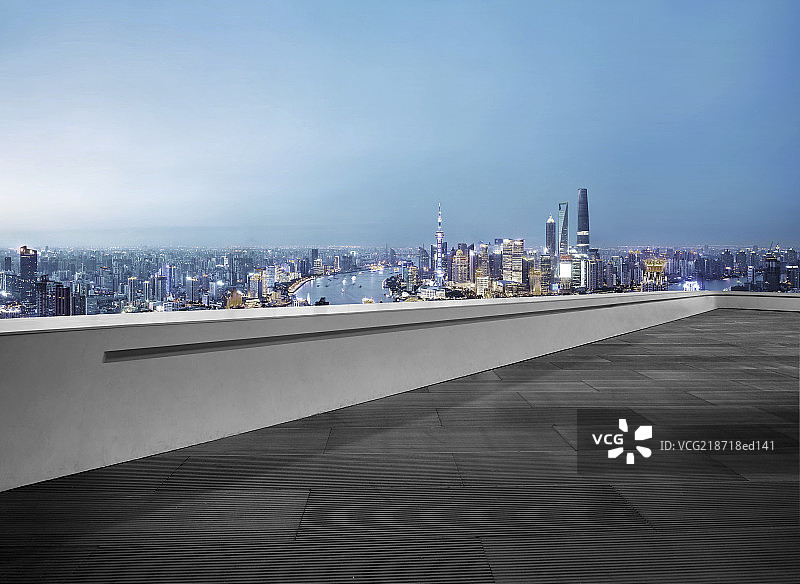 城市阳台图片素材