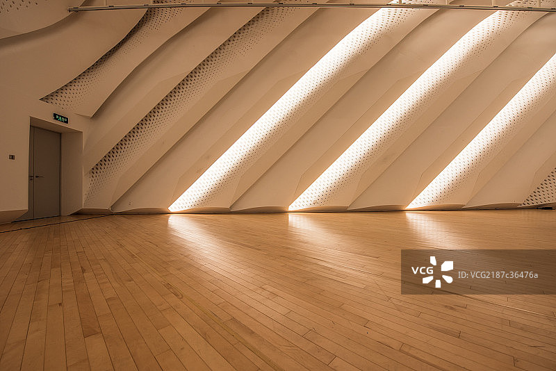 室内木地板空间图片素材