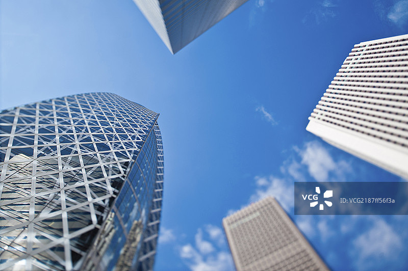Skyscrapers in Tokyo's Shinjuku District图片素材