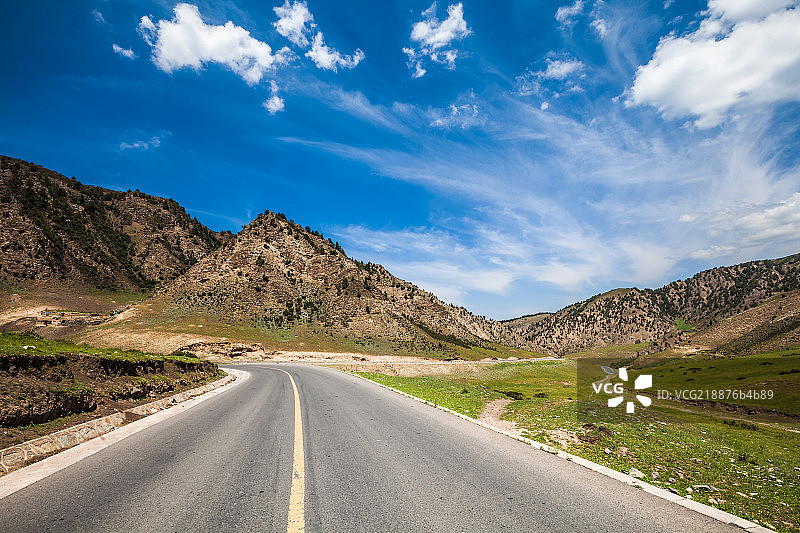 中国甘肃甘南自然风光图片素材