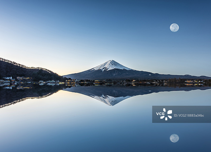 日本富士山风光图片素材