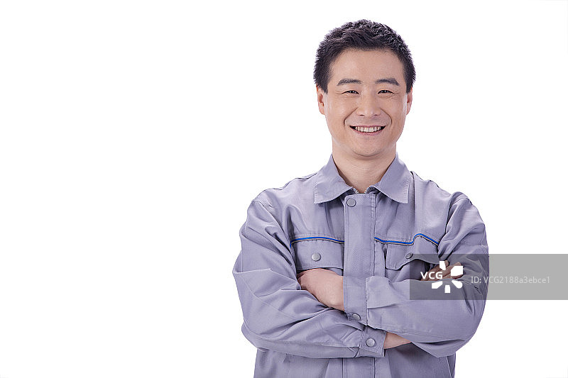 工人肖像图片素材