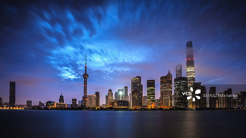 上海城市地标风光图片素材