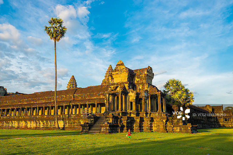 柬埔寨吴哥窟风光图片素材