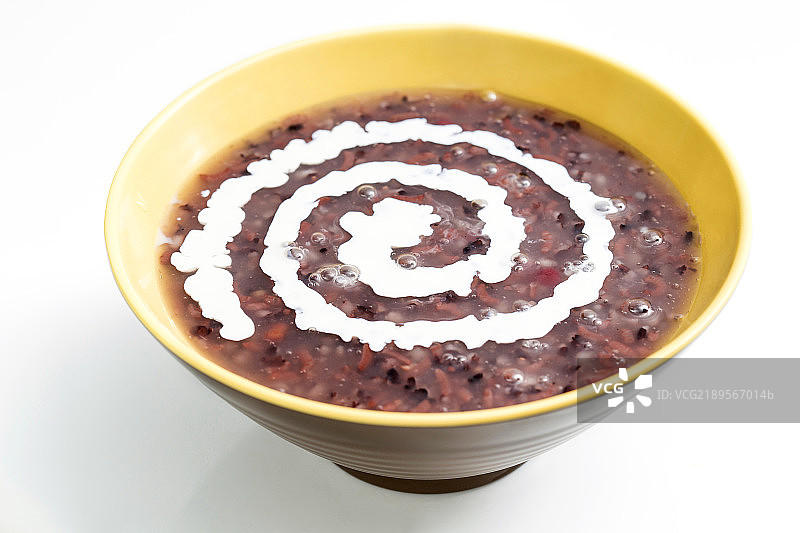 紫米粥图片素材