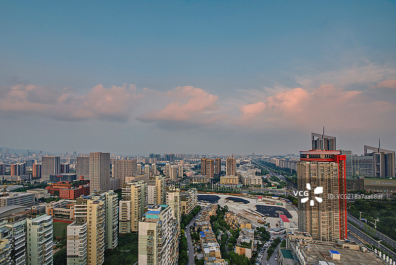 建邺区日落图片素材