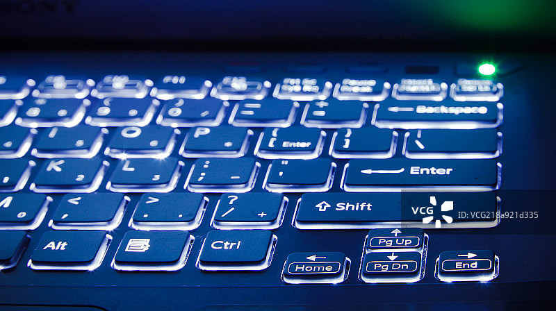电脑键盘按键特写背景图图片素材