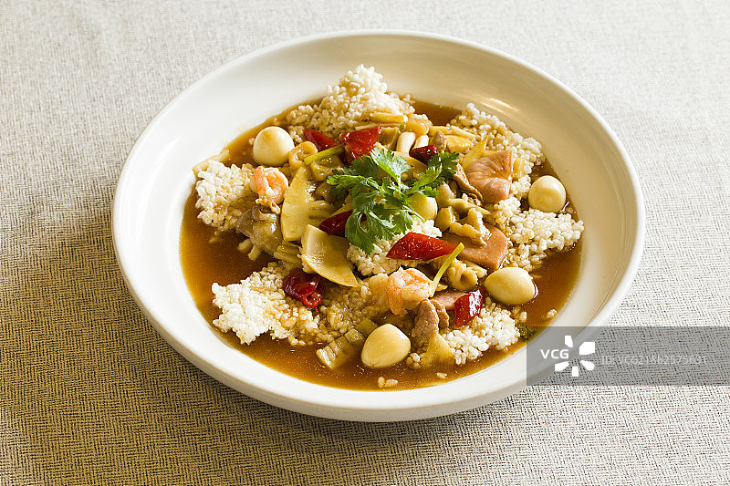 香辣锅巴图片素材