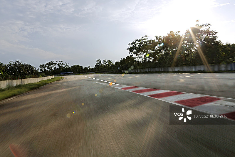 成都国际赛车场局部图片素材